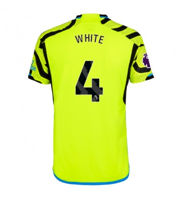 Arsenal Benjamin White #4 Vieraspaita 2023-24 Lyhyet Hihat